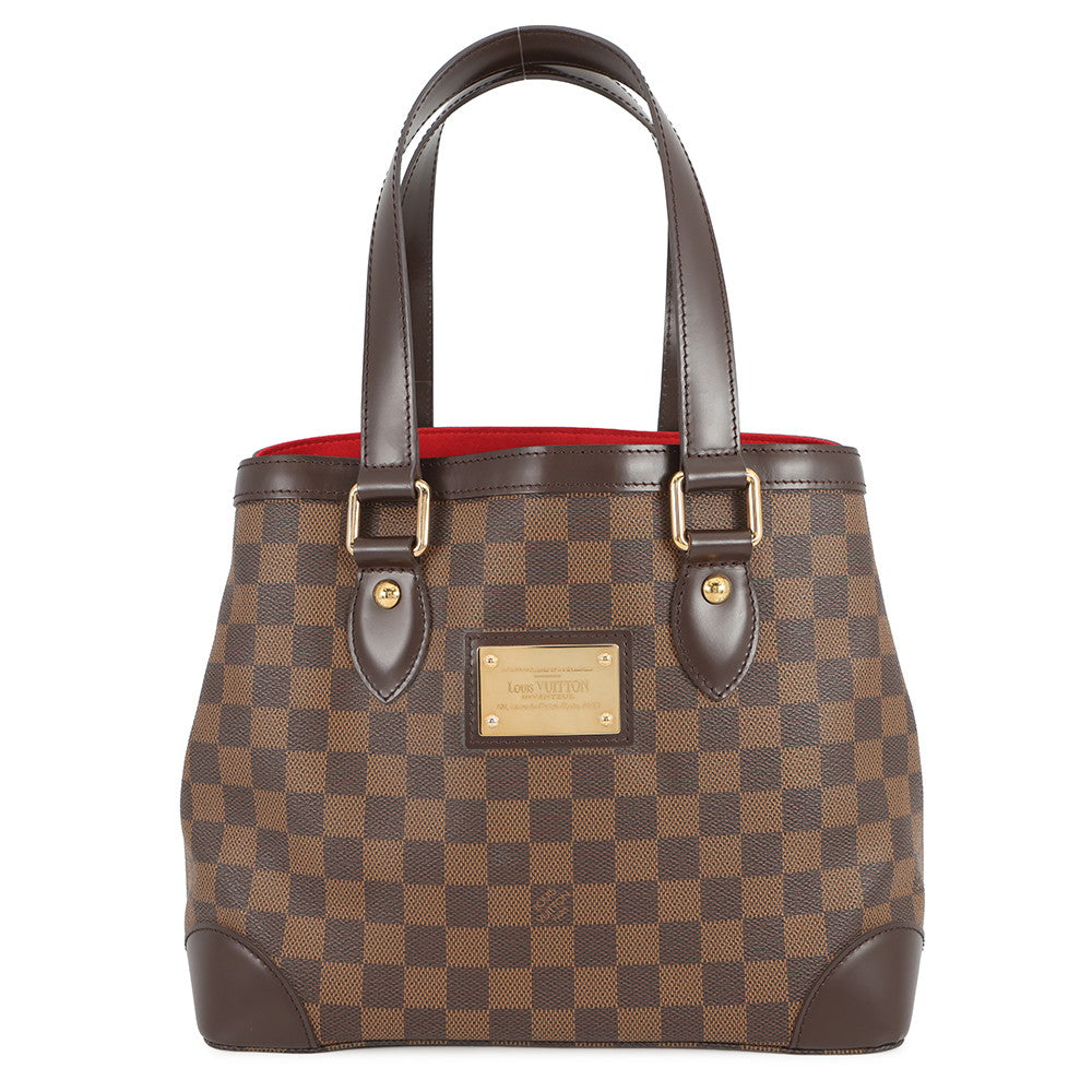 LOUIS VUITTON Hampstead RedN51205 Damier Ebene Canvas Size PM