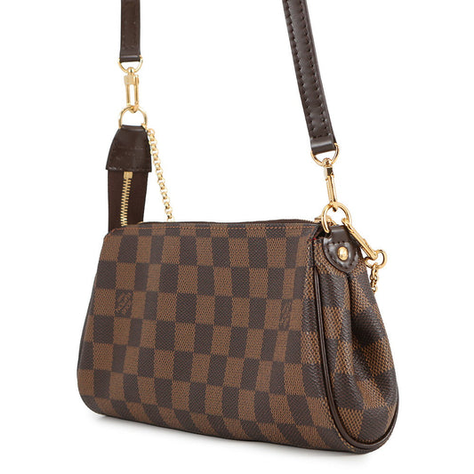 LOUIS VUITTON Eva RedN55213 Damier Ebene Canvas