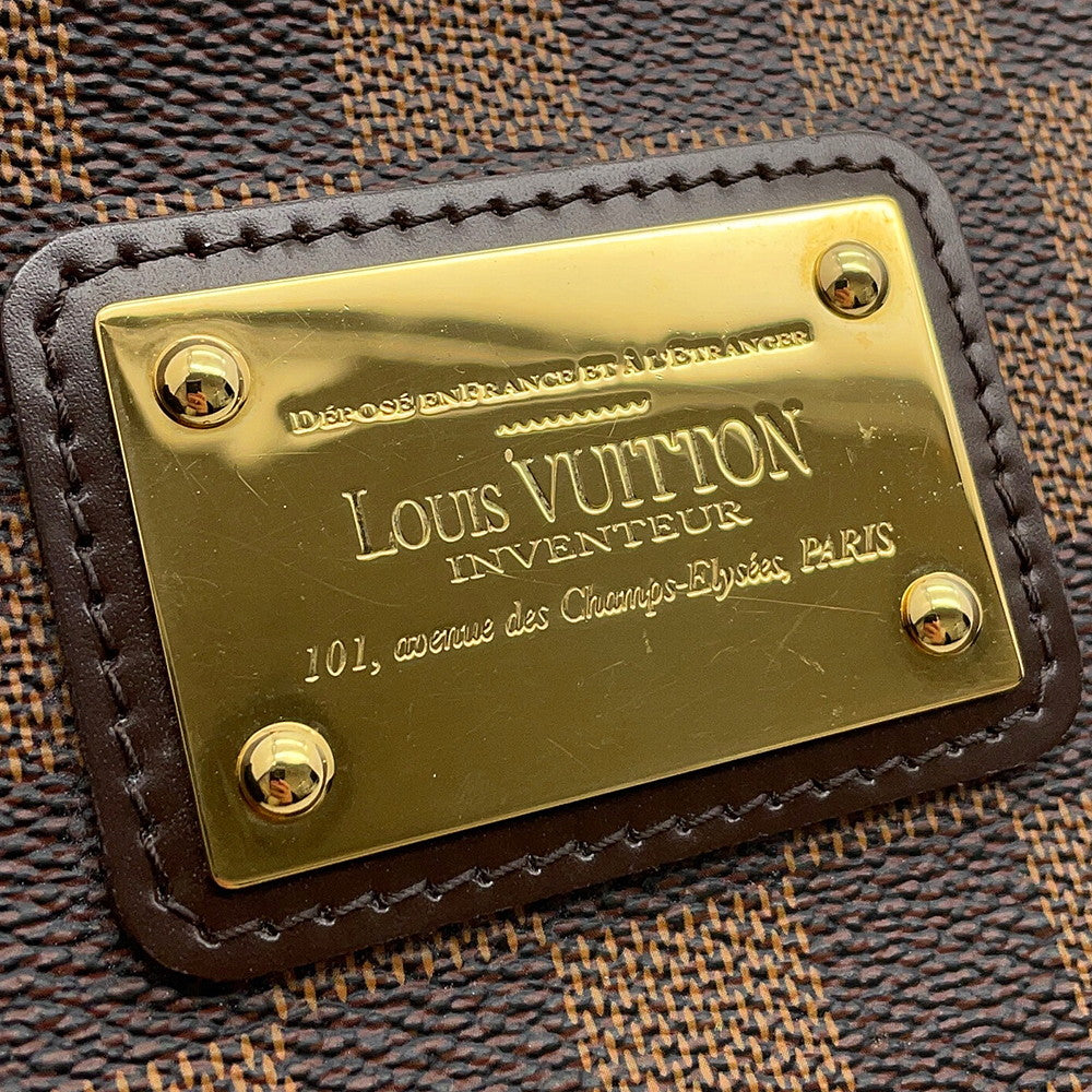 LOUIS VUITTON Eva RedN55213 Damier Ebene Canvas