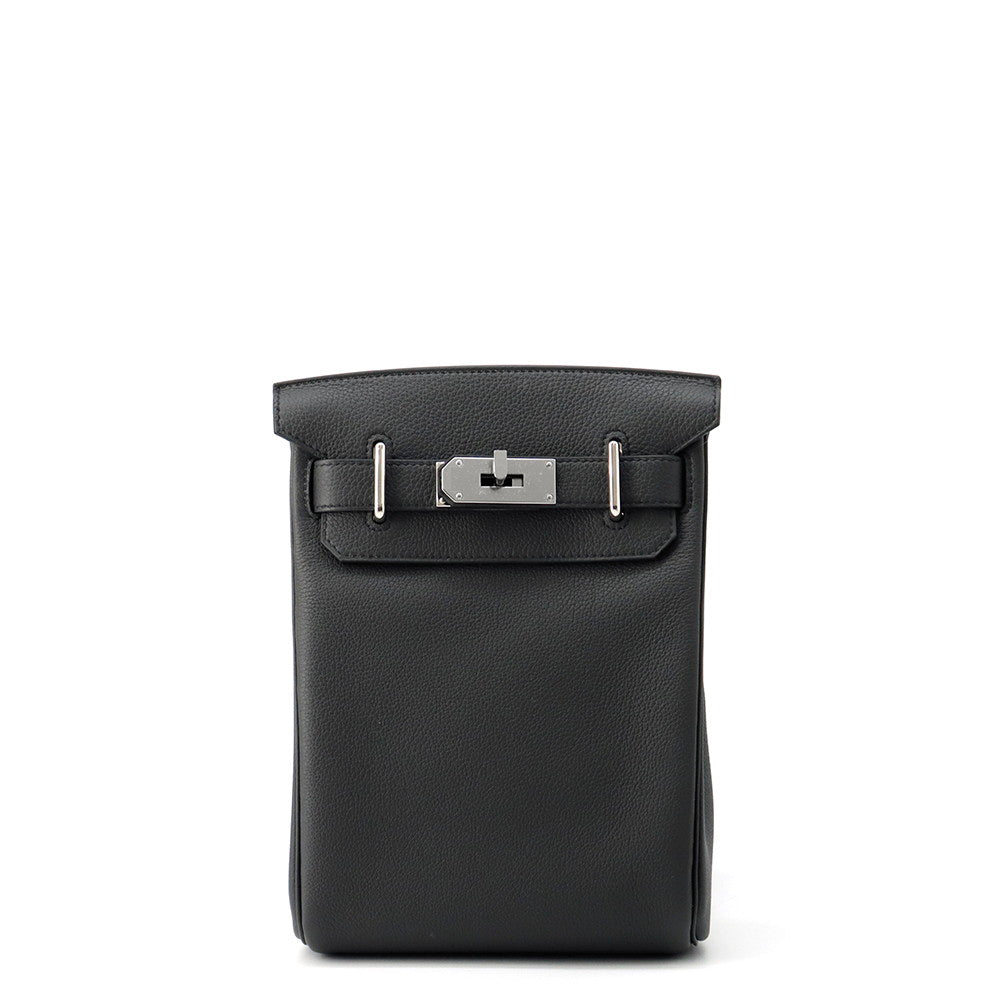 HERMES Akkad Plomb Togo Leather Size PM