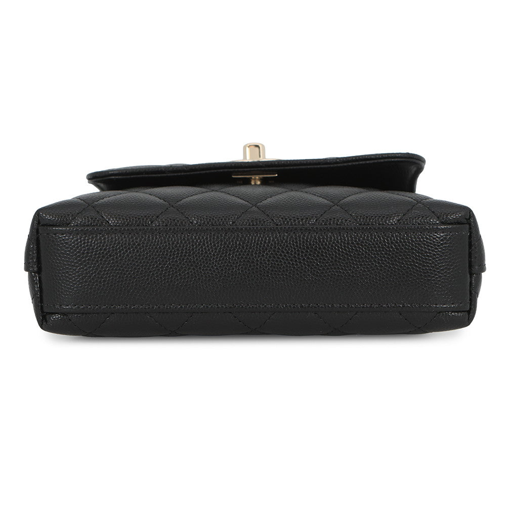CHANEL Coco Handle 2wayChainShoulder BlackAP4244 Caviar Leather Size Mini mini