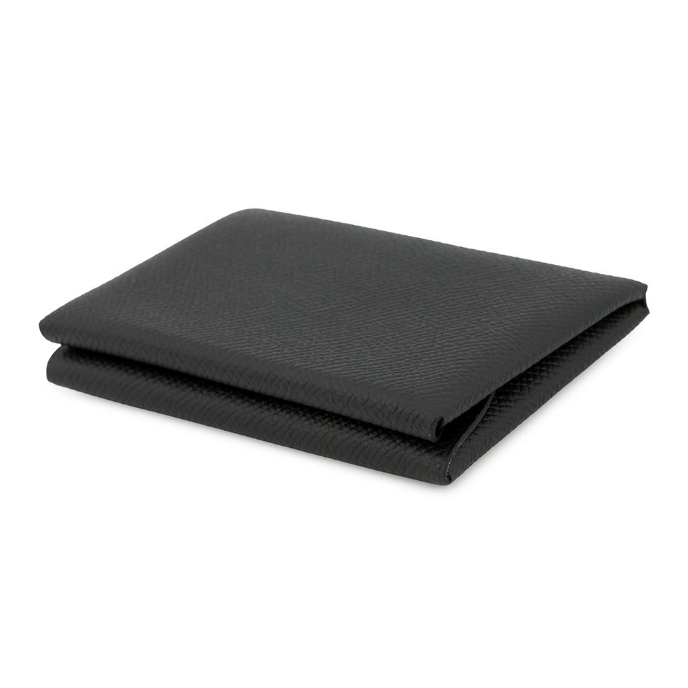 HERMES Calvi Duo Black Epsom