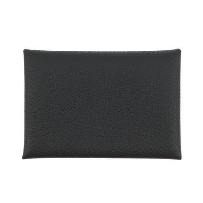 HERMES Calvi Duo Black Epsom