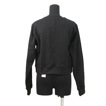 HERMES Tucked Knitted Fabric Shirt with Embroidery Size 36 BlackH6E4651DD0236 Cotton100%