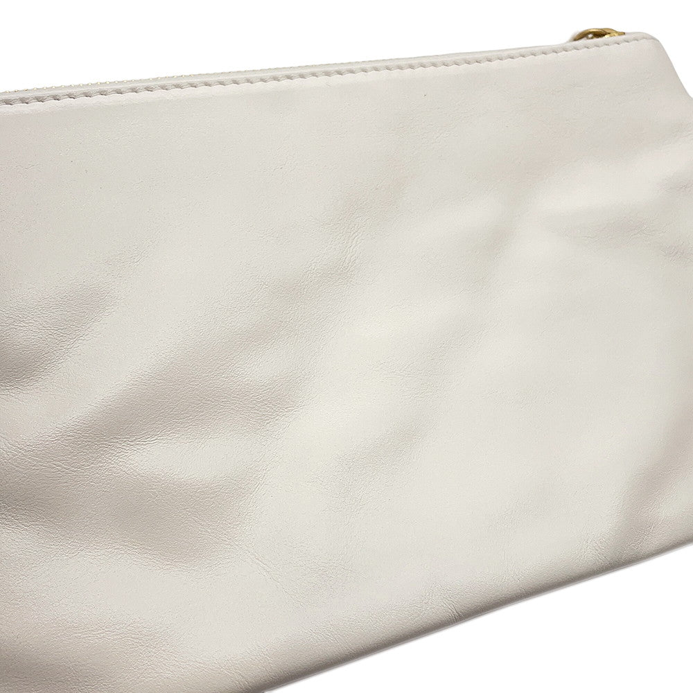 CHANEL CHANEL22 Handbag WhiteAS3260 Shiny Calf Leather Size Small
