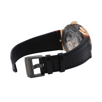 Chopard Alpine Eagle XL Chronograph 44mm 18PKG Leather Black Dial295387-9001