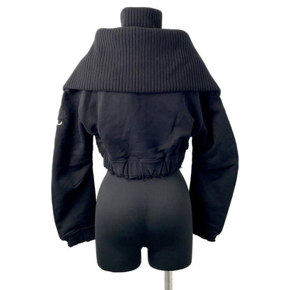 MONCLER Willow Smith Half Zip Knit Size XS BlackJ209T8G00005 Cotton100%