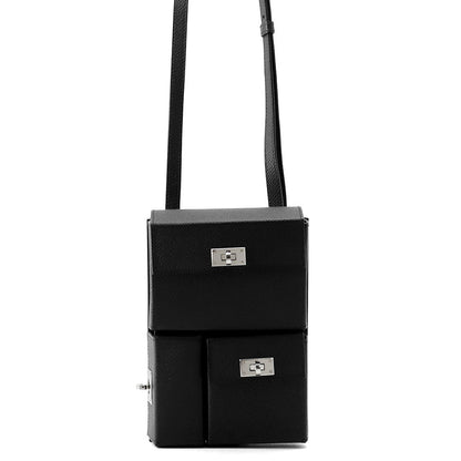 HERMES Kelly Multi Pocket To-Go Black Epsom