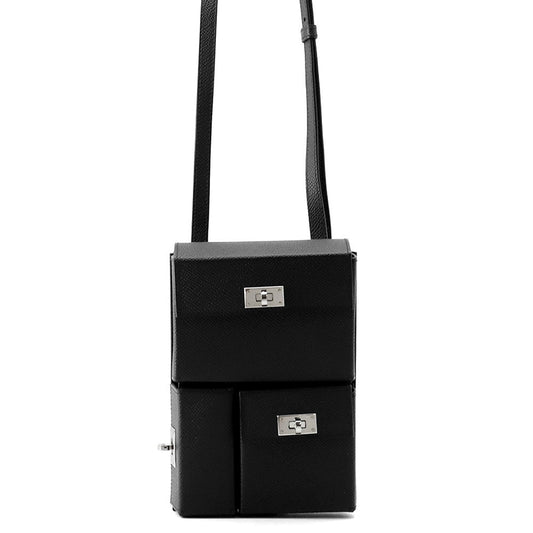 HERMES Kelly Multi Pocket To-Go Black Epsom