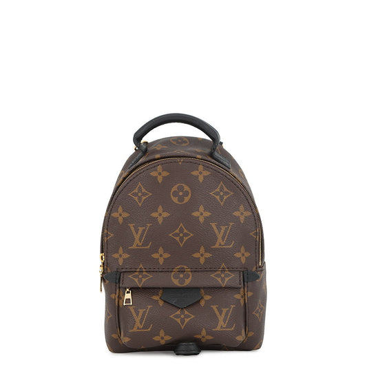 LOUIS VUITTON Palm Springs Backpack NoirM44873 Monogram Size MINI