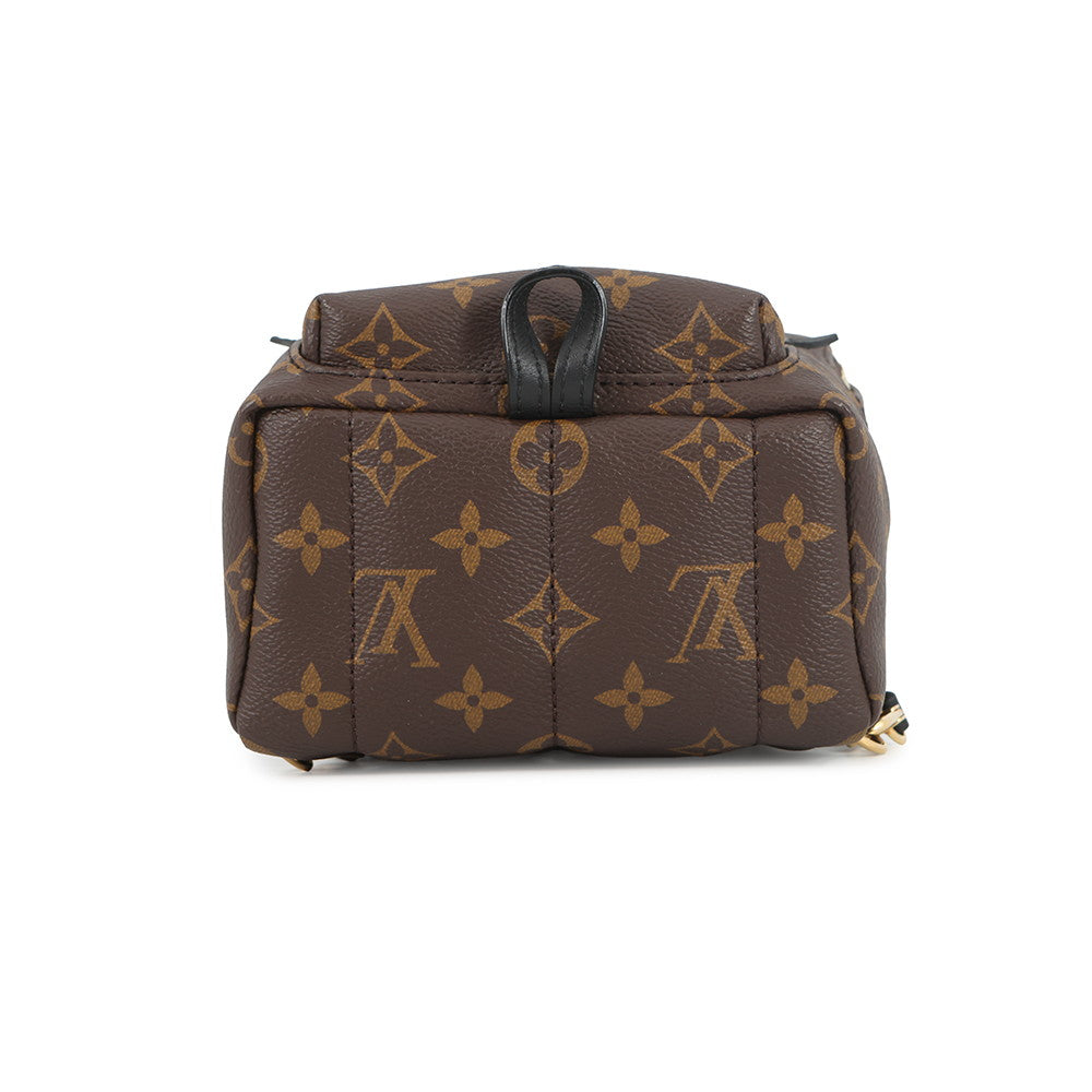 LOUIS VUITTON Palm Springs Backpack NoirM44873 Monogram Size MINI