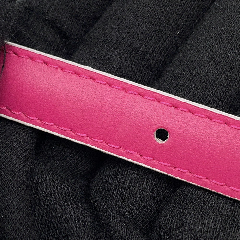 LOUIS VUITTON LV TM Belt WhiteM8992U Monogram・Multicolor Size 80