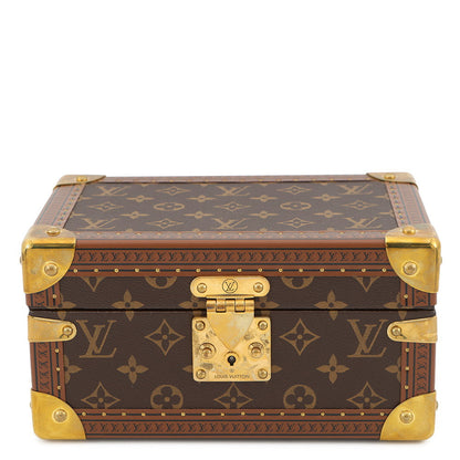 LOUIS VUITTON Coffret Tresor 24 Blue LagoonM10130 Monogram Size 24