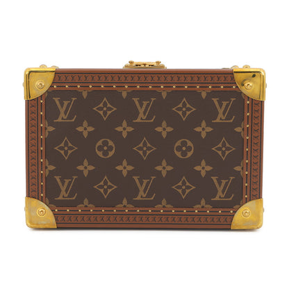 LOUIS VUITTON Coffret Tresor 24 Blue LagoonM10130 Monogram Size 24