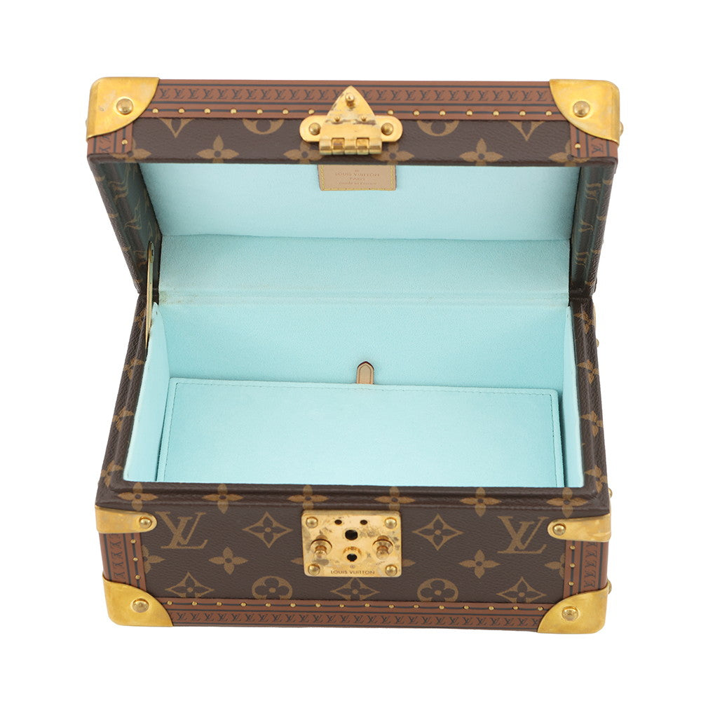 LOUIS VUITTON Coffret Tresor 24 Blue LagoonM10130 Monogram Size 24