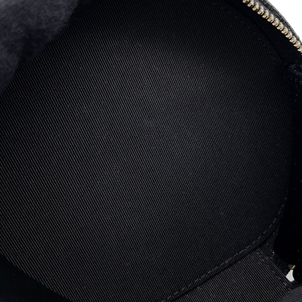 CHANEL Matelasse Round ChainShoulder Bag BlackAP2502 Caviar Leather