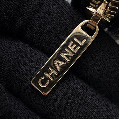 CHANEL Matelasse Round ChainShoulder Bag BlackAP2502 Caviar Leather