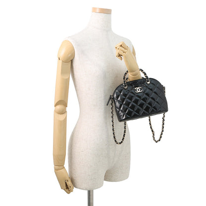 CHANEL Small Shopping Bag BlackAS5130 Shiny Lambskin