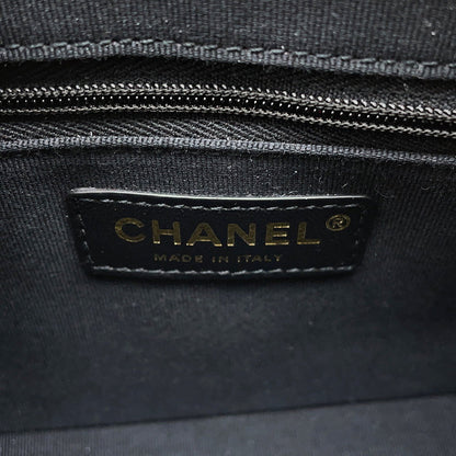 CHANEL Small Shopping Bag BlackAS5130 Shiny Lambskin