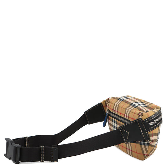 BURBERRY Vintage Check SONNY Crossbody Bag Beige/Black/Multicolor8005521 Nylon Size Medium