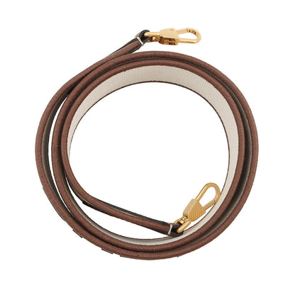 BURBERRY Shoulder Strap Beige/Brown Canvas
