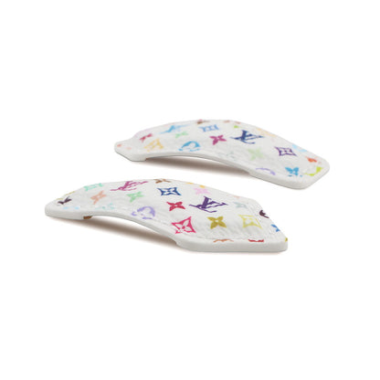 LOUIS VUITTON LV × TM Set 2 Barrette - LV Backstage WhiteM02496 Monogram・Multicolor Size Mini