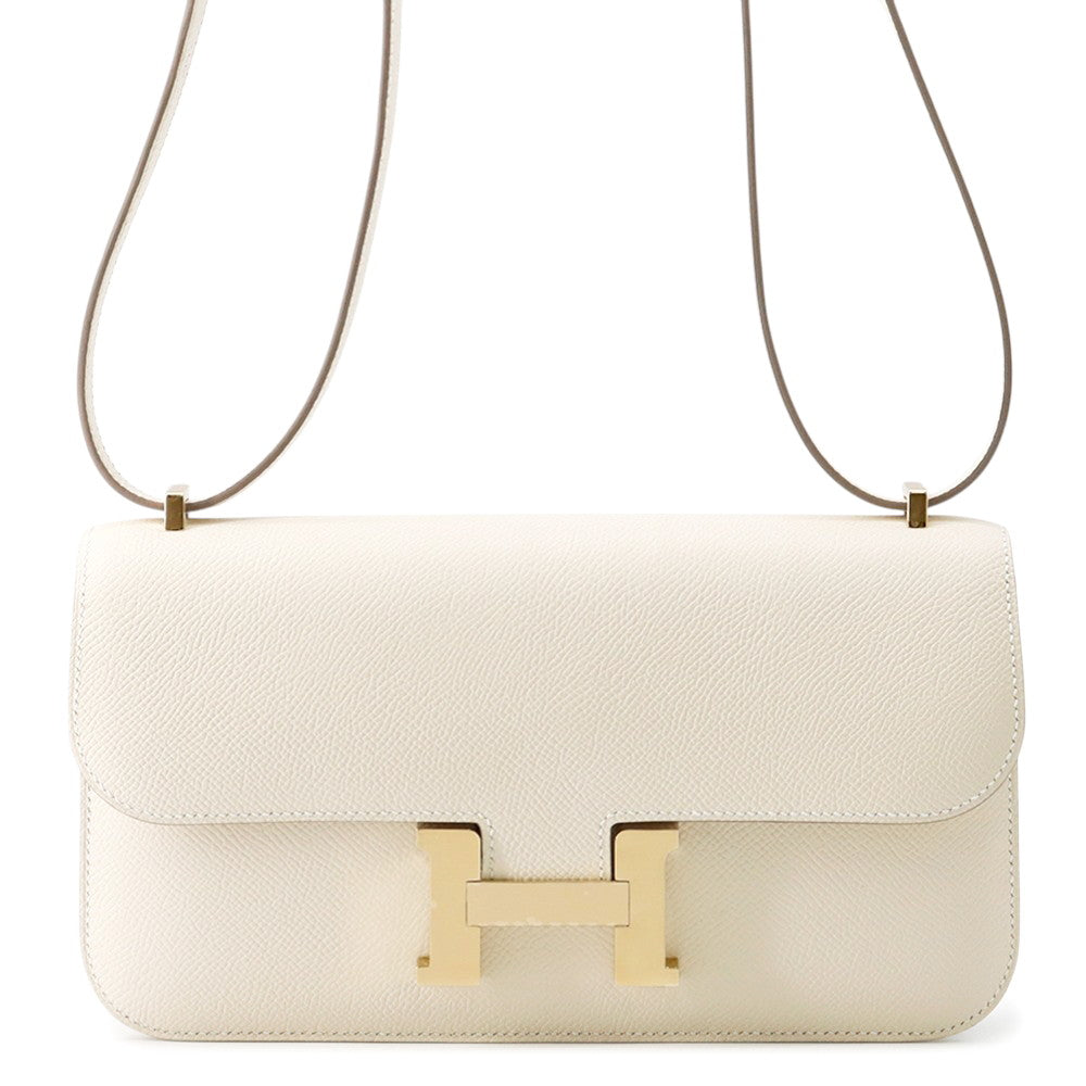 HERMES Constance Elan Miroir Craie Epsom