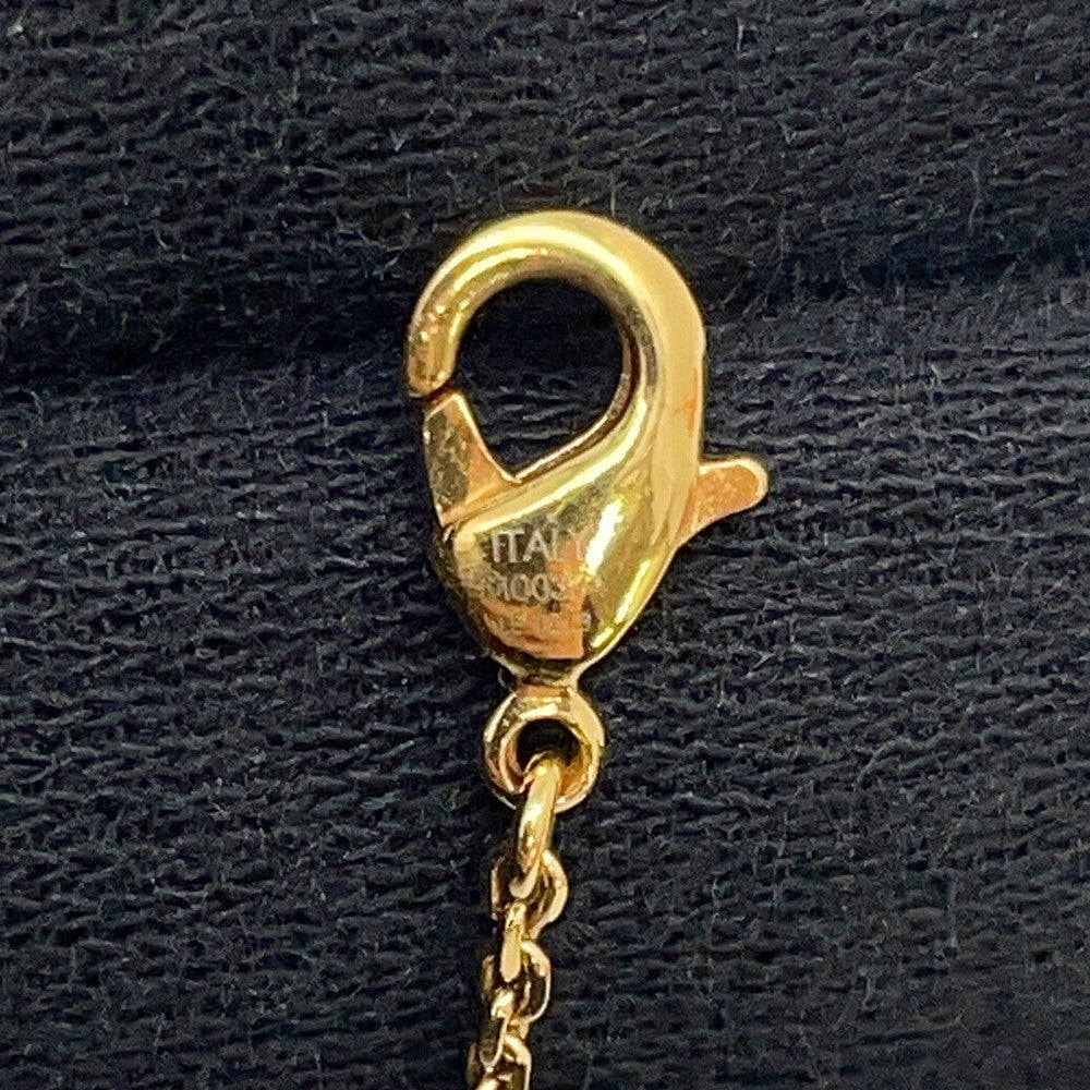 LOUIS VUITTON Bracelet・Petit Louis GoldM00374 Metal strass