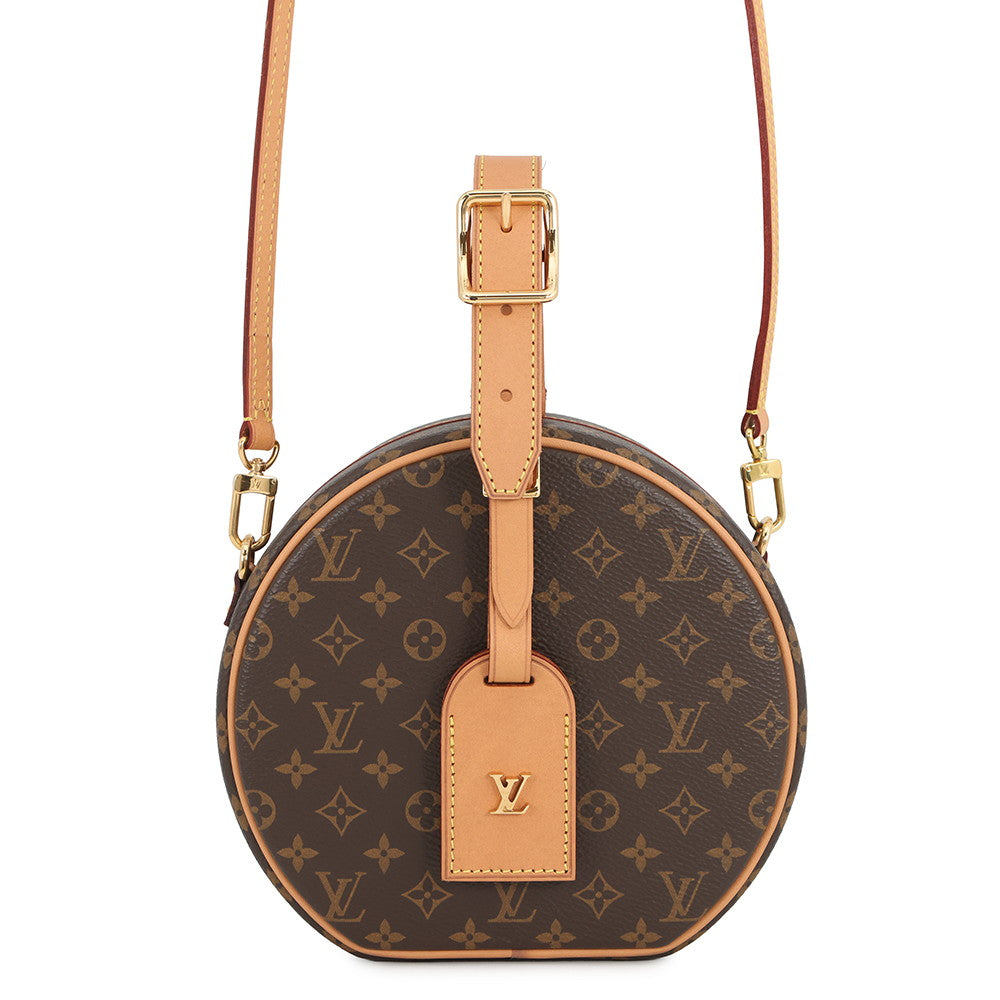 LOUIS VUITTON Petit Boite Chapeau BeigeM43514 Monogram