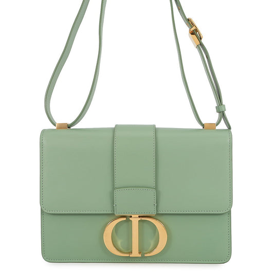Dior 30 Montaigne Montaigne Shoulder Bag GreenM9203UMOS Box Calf LeatherLeather