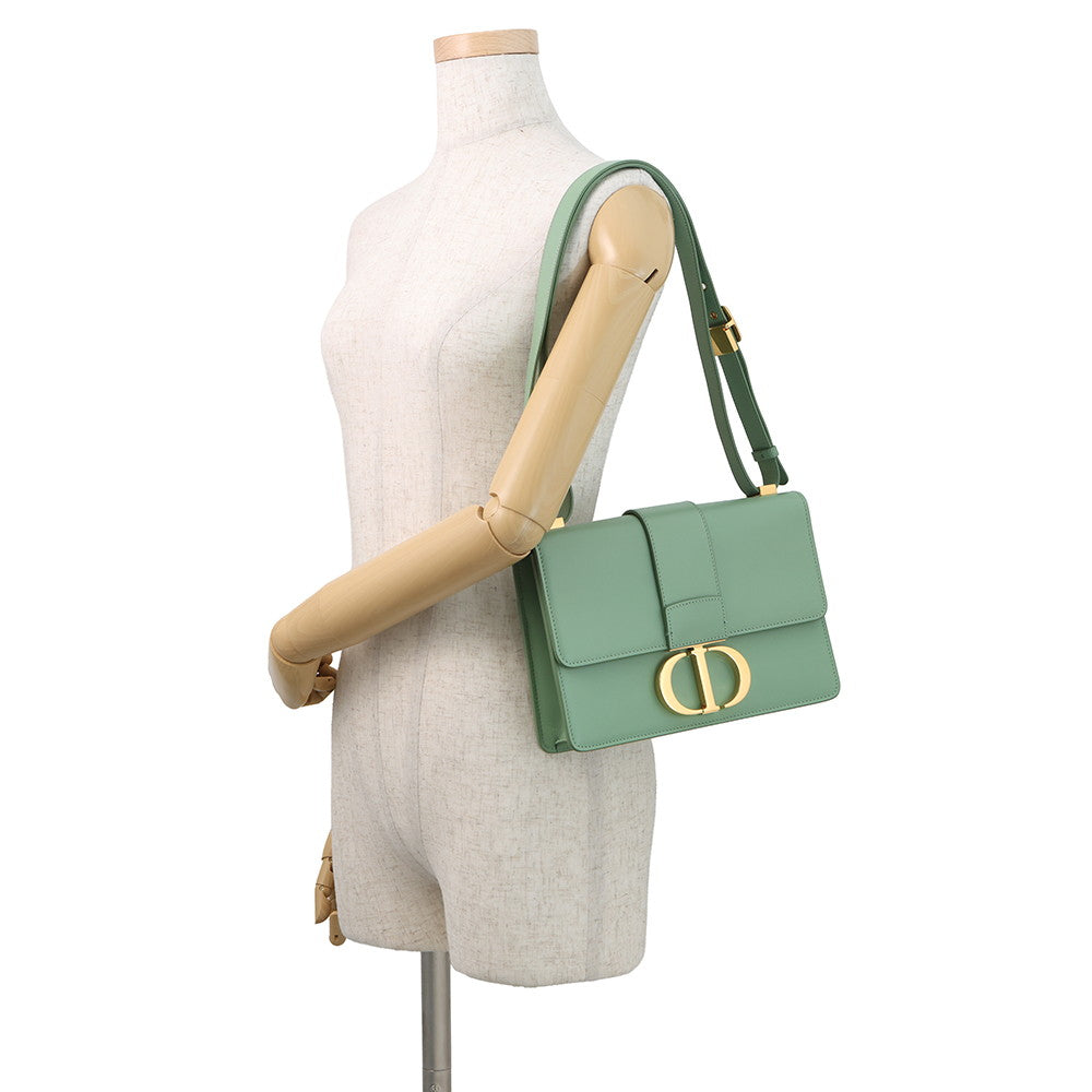 Dior 30 Montaigne Montaigne Shoulder Bag GreenM9203UMOS Box Calf LeatherLeather