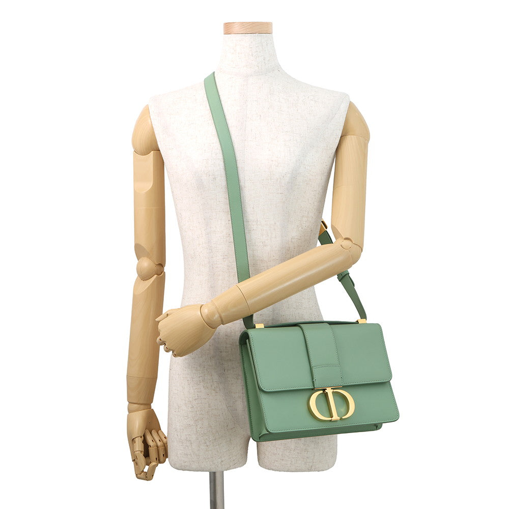Dior 30 Montaigne Montaigne Shoulder Bag GreenM9203UMOS Box Calf LeatherLeather