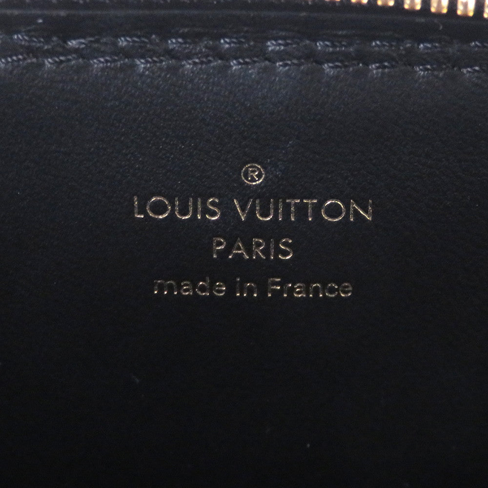 LOUIS VUITTON Alma BB White/BlackM23761 Lamb Leather Size BB