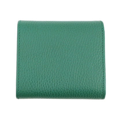 GUCCI Double G Medium Wallet Green/Light Green598587 Leather