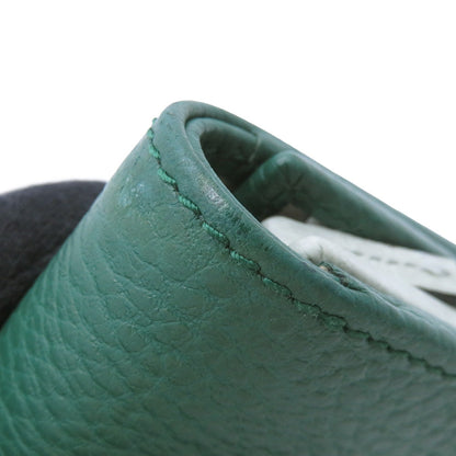 GUCCI Double G Medium Wallet Green/Light Green598587 Leather
