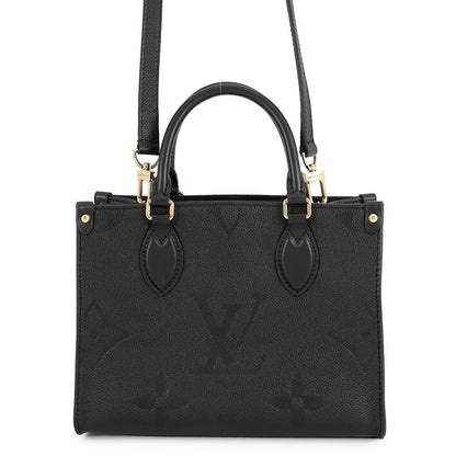 LOUIS VUITTON Onthego NoirM45653 Monogram Empreinte Leather Size PM