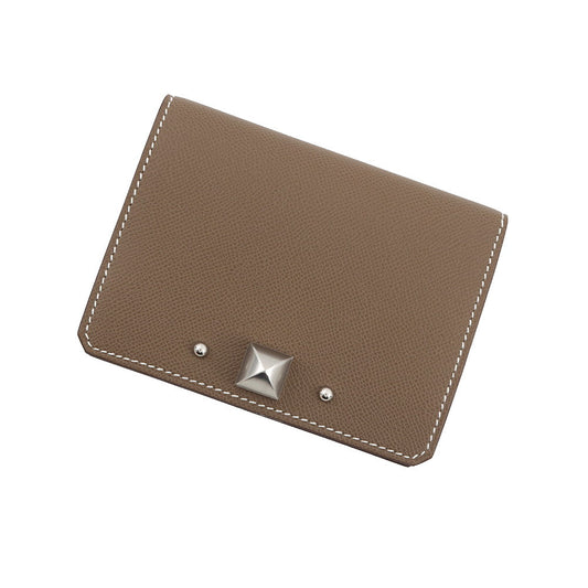HERMES Card Case Medor EtoupeH084730CK18 Veau Madame