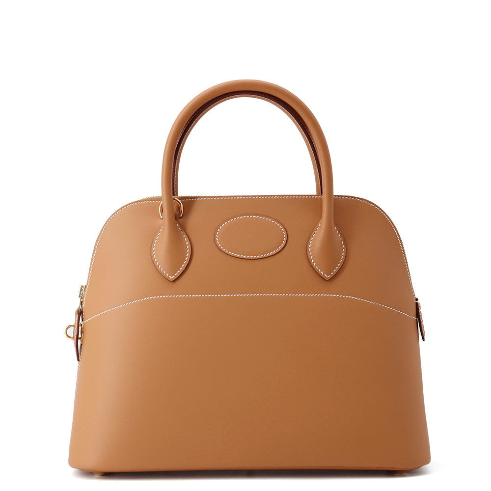 HERMES Bolide Gold Chamonix Leather Size 31
