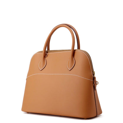 HERMES Bolide Gold Chamonix Leather Size 31