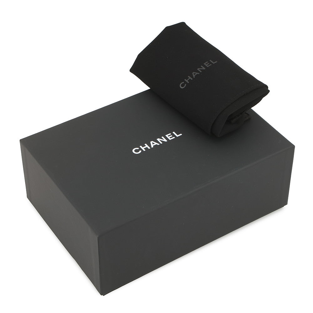CHANEL CC Logo Matelasse ChainClutch NavyAP5092 Denim