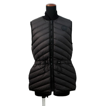 HERMES Crude cell down vest with patches Size 34 Black3H0156DA Polyester100%