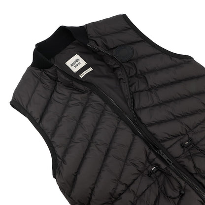 HERMES Crude cell down vest with patches Size 34 Black3H0156DA Polyester100%