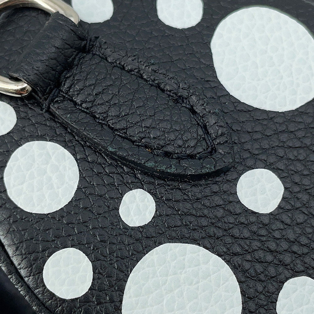 LOUIS VUITTON LV × YK Nano Speedy Noir/WhiteM81910 Monogram Empreinte Leather Infinity Dot