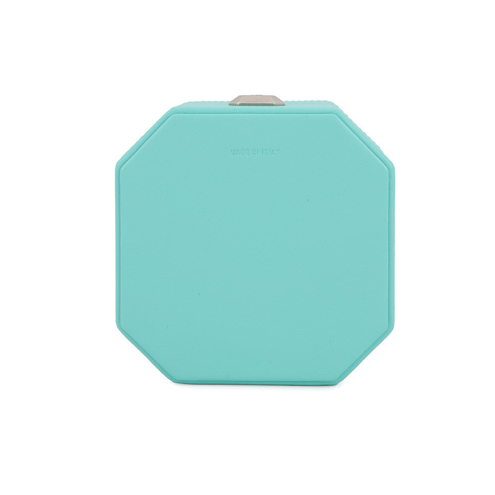 TIFFANY&Co. Faceted Jewelry Box Small TIFFANY&Co.Blue Leather Size Small