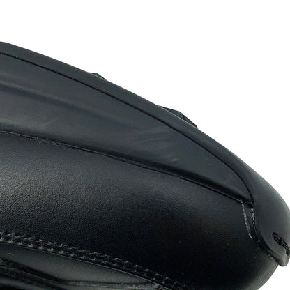 GUCCI Lighton Sneakers Black757857 CowhideLeather Size 9 1/2(Approximately11.2")