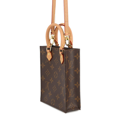 LOUIS VUITTON Petit Sac Plat BrownM69442 Monogram