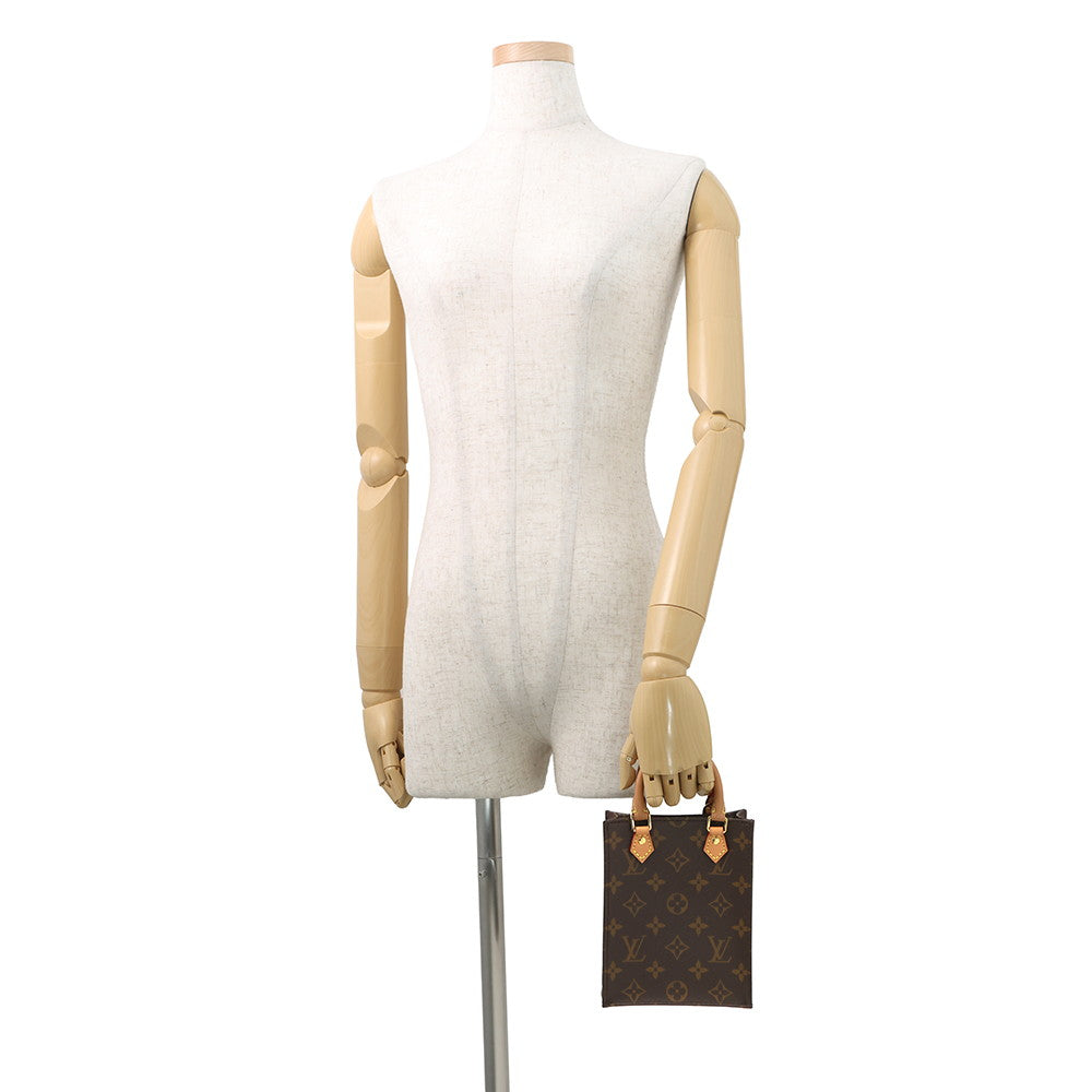 LOUIS VUITTON Petit Sac Plat BrownM69442 Monogram