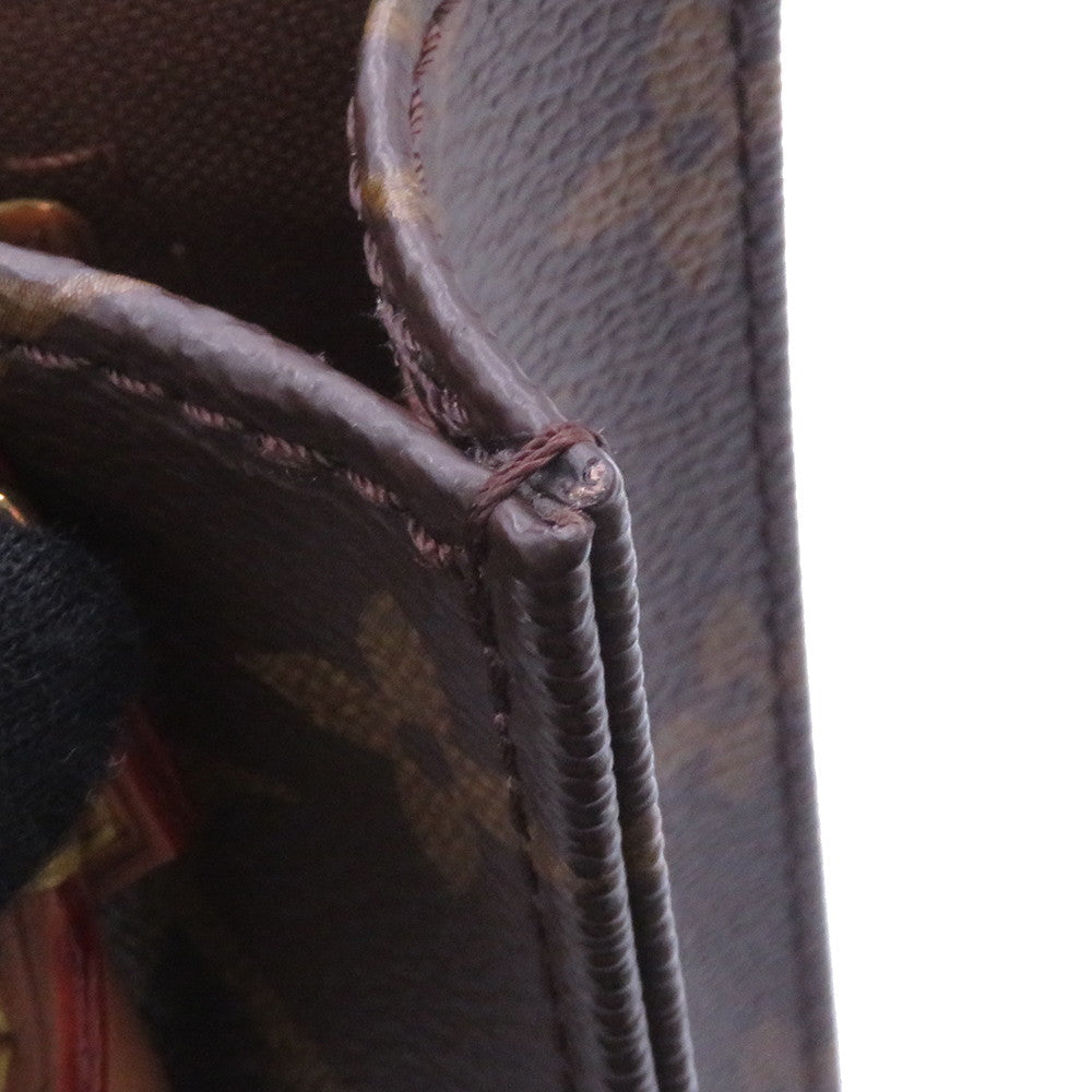 LOUIS VUITTON Petit Sac Plat BrownM69442 Monogram