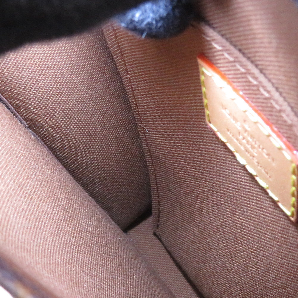 LOUIS VUITTON Petit Sac Plat BrownM69442 Monogram