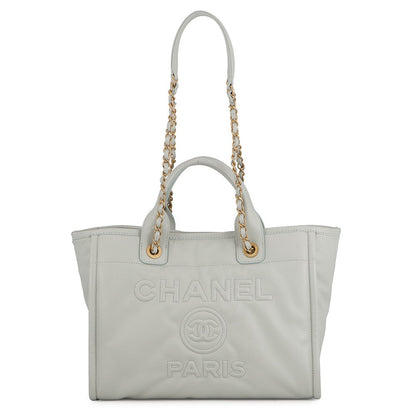 CHANEL Deauville Chain GrayAS3351 Lambskin
